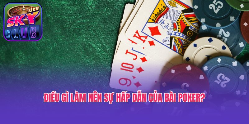 Điều gì làm nên sự hấp dẫn của bài Poker?