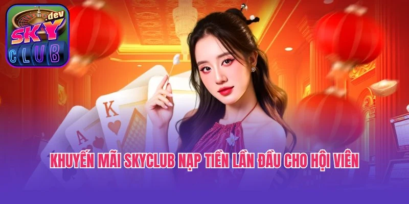 Khuyến mãi Skyclub nạp tiền lần đầu cho hội viên