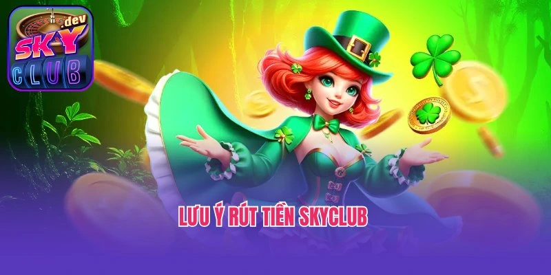 Lưu ý rút tiền Skyclub để đảm bảo giao dịch thành công